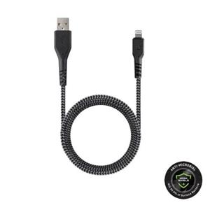 کابل انرژیا USB به Lightning مدل FibraTough آنتی میکروبیال طول ۱.۵ متر