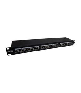 پچ پنل 24 پورت همراه با کیستون Cat6 STP کی نت پلاس