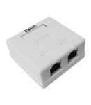 Knet KN1120 / Surface Box Cat6Keystone 2port