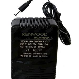 اداپتور ترانسی 3 ولت 500 میلی امپر KENWOOD Adapter 3V 500mA 