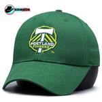 کلاه بیسبالی اورجینال از برند Adidas طرح Portland timbers