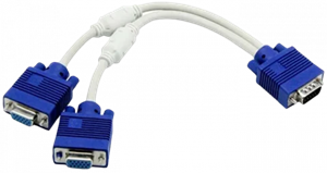 کابل 30 سانتی متری VGA دو به یک VOX