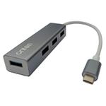 هاب 4 پورت Type-C اونتن مدل Onten 4 Port Type-C Hub With OTG ONT-9596