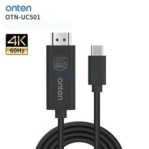 کابل Type-C به HDMI اونتن مدل OnTen USB-C To HDMI Cable UC501 1.8 متر 