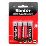 باتری قلمی (AA) سوپر الکالاین Ronix  LR6