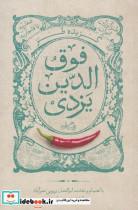 کتاب گزیده طنز فوق الدین یزدی (نیستان ) - اثر ابوالفضل زرویی نصرآباد-نسیم عرب امیری - نشر نیستان