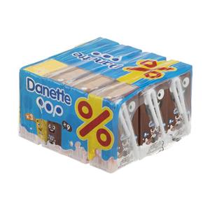 شیر کاکائو و شیر موز دنت - 125 میلی لیتر مجموعه 12 عددی