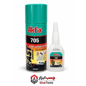 چسب 123 آکفیکس مدل 705 حجم 400 میلی لیتر بسته 24 عددی