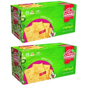 بیسکویت رژیمی بدون شکر با شیره توت اورنگ - 380 گرم  بسته 2 عددی 