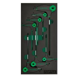 آچار آلن تاپ تول مدل GVA0715 بسته 7 عددی