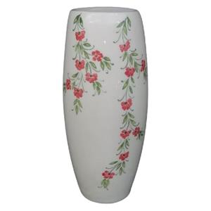 گلدان سرامیکی هیوا طرح پیچک کد 9102564