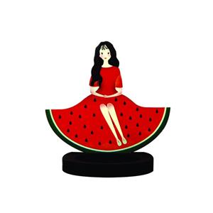 جاشمعی مدل یلدا طرح خاتون و هندوانه