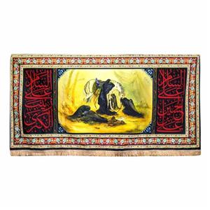 پرچم مدل محرم امام حسین طرح روز عاشورا فرشچیان 067