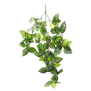 گل مصنوعی مدل بوته برگ آویز طرح یاس کد 110