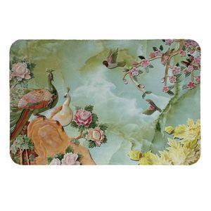 پادری طرح طاووس کد 6101 سایز 50 × 70 سانتی متر