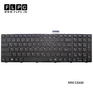 کیبورد لپ تاپ ام اس آی MSI GE620 مشکی-بافریم