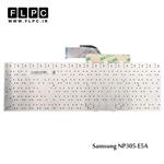 کیبورد لپ تاپ سامسونگ Samsung NP305-E5A اینتر کوچک-بدون فریم