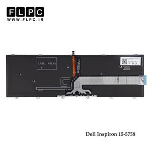 کیبورد لپ تاپ دل Dell Inspiron 15-5758 با بک لایت