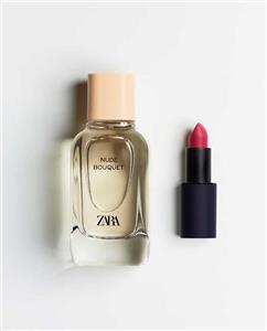 پک عطر زنانه NUDE BOUQUET و رژ لب زارا ZARA کد 0120/323