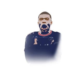 بازیکن فیفا Kylian Mbappe کد ASP-7002