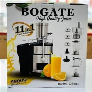 آبمیوه گیری بوگاتی BOGATE با غذاساز مدل DP551 