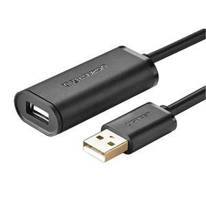 مبدل 30 متری USB یوگرین مدل US121 UGREEN US121 USB 2.0 Active extension cable with Chipset 30M Cable