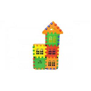 اسباب بازی بلوک های خانه سازی 72 تکه Red toys ساختنی 