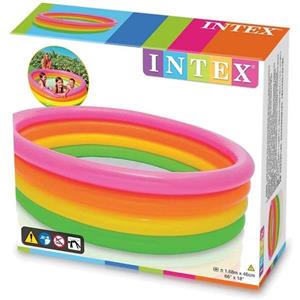 استخر بادی چهار رینگ اینتکس مدل 56441 Intex 56441 Inflatable Pool