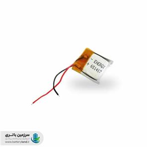 باتری لیتیوم پلیمر، سایز 651417، 100 میلی‌آمپر، 3.7 ولت، برند انرژی
