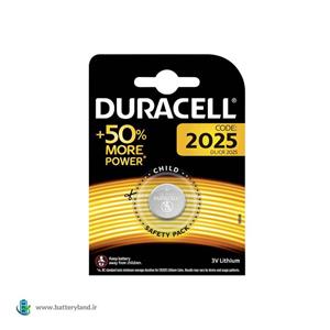 باتری سکه ای لیتیومی مدل CR2025 دوراسل Duracell