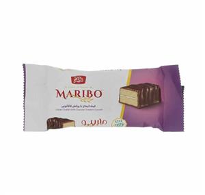 کیک لایه ای با روکش کاکائویی ماریبو چاکلز - 50 گرم