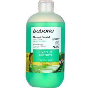 شامپو و نرم کننده مو باباریا مدل HYDRA  NUTRITIVE حجم 450 میلی لیتر