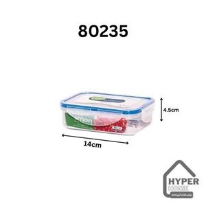 ظرف فریزری مستطیل 400 میلی لیتر لیمون کد 8023