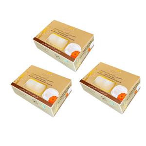 صابون شستشو روبی مدل کالاندولا وزن 113 گرم بسته 3 عددی