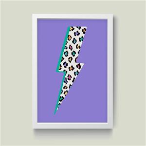 تابلو مدل Energy Violet کد m2476-w