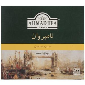 چای کیسه ای احمد مدل English No.1 بسته 100 عددی