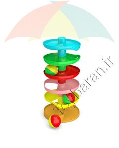 بازی فکری برج توپ خردسالان Ball tower for babies