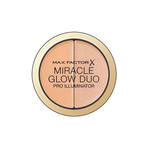 پالت هایلایتر دوتایی مکس فکتور شماره ۲۰ متوسط  Max Factor Miracle Glow Duo Pro Illuminator – 20 Medium