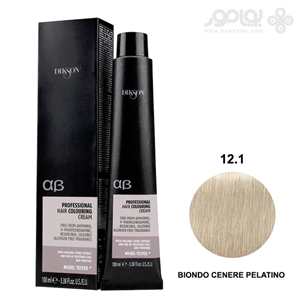 رنگ موی بدون آمونیاک دیکسون آرگابتا شماره 12.1 حجم 100 میل