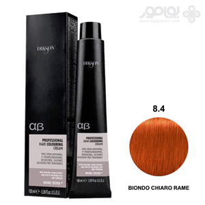 رنگ موی بدون آمونیاک دیکسون آرگابتا شماره 8.4 حجم 100 میل