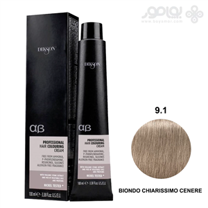 رنگ موی بدون آمونیاک دیکسون آرگابتا شماره 9.1 حجم 100 میل