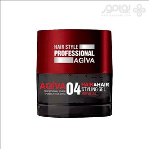 ژل مو آگیوا شماره 04 مدل GUM HAIR حجم 200 میل