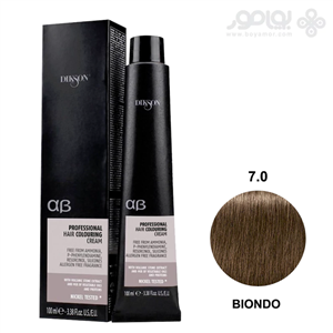 رنگ موی بدون آمونیاک دیکسون آرگابتا شماره 7.0 حجم 100 میل