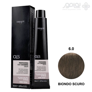 رنگ موی بدون آمونیاک دیکسون آرگابتا شماره 6.0 حجم 100 میل