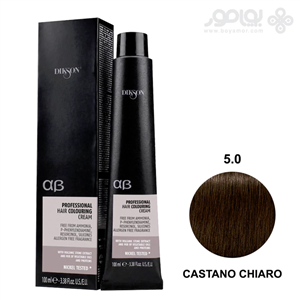 رنگ موی بدون آمونیاک دیکسون آرگابتا شماره 5.0 حجم 100 میل