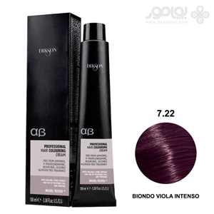 رنگ موی بدون آمونیاک دیکسون آرگابتا شماره 7.22 حجم 100 میل