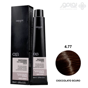 رنگ موی بدون آمونیاک دیکسون آرگابتا شماره 4.77 حجم 100 میل