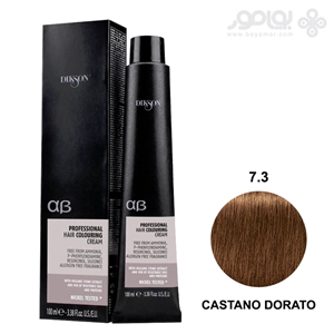 رنگ موی بدون آمونیاک دیکسون آرگابتا شماره 7.3 حجم 100 میل