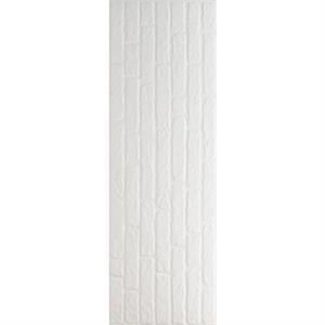 پرسلان فخار برند برلیان طرح وال بریک سفید مات سایز 120*40