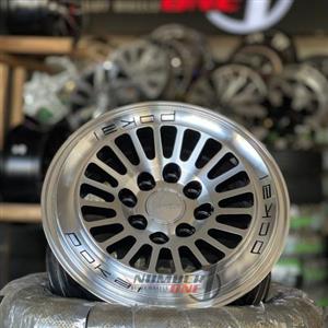 رینگ آلومینیومی چرخ مدل KW1185_13_8H214Y سایز 13 اینچ مناسب برای پراید